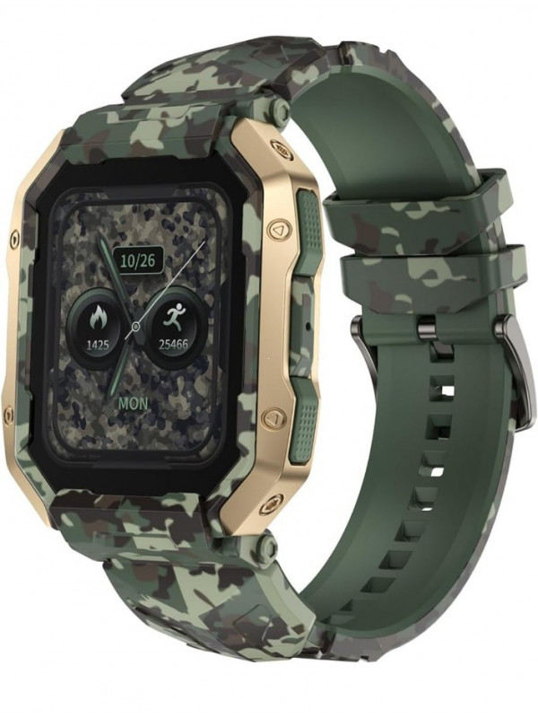 Fire-Boltt Cobra Smart Watch 1.78" Always-On AMOLED Display, Army Grade Strong Build, Bluetooth Calling with 123 Sports Modes, 60 Hz Refresh Rate, IP68 Rating